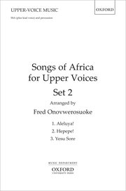 Cover for 

Songs of Africa for Upper Voices Set 2






