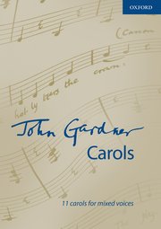Cover for 

John Gardner Carols






