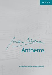 Cover for 

William Mathias Anthems






