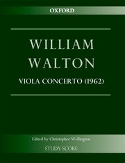 Cover for 

Concerto for Viola and Orchestra (1962)






