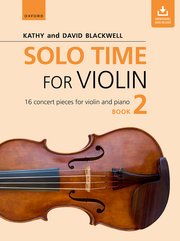 Cover for 

Solo Time for Violin Book 2 + CD






