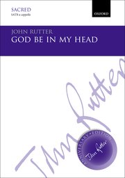 Cover for 

God be in my head






