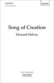 Cover for 

Song of Creation






