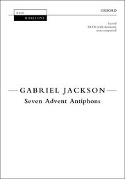Cover for 

Seven Advent Antiphons






