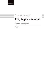 Cover for 

Ave, Regina caelorum







