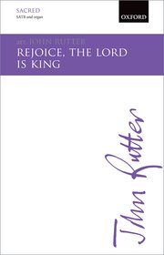 Cover for 

Rejoice, the Lord is King






