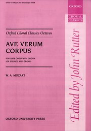Cover for 

Ave verum corpus






