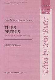 Cover for 

Tu es Petrus






