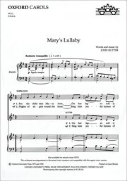 Cover for 

Marys Lullaby






