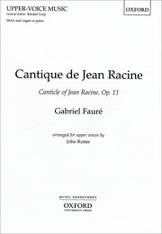 Cover for 

Cantique de Jean Racine






