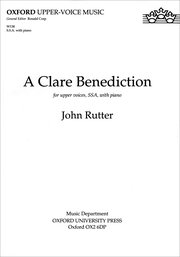 Cover for 

A Clare Benediction






