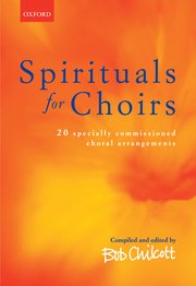 Cover for 

Spirituals for Choirs






