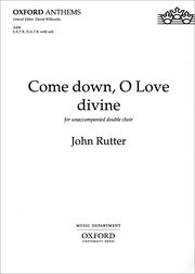 Cover for 

Come down, O Love divine







