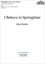 Cover for 

I believe in springtime






