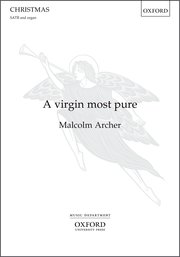 Cover for 

A virgin most pure






