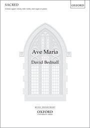 Cover for 

Ave Maria






