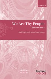 Cover for 

We Are Thy People






