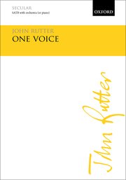 Cover for 

One Voice






