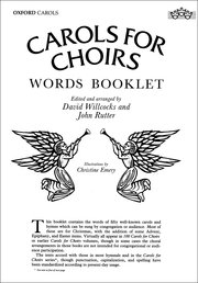 Cover for 

Carols for Choirs words booklet






