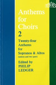 Cover for 

Anthems for Choirs 2






