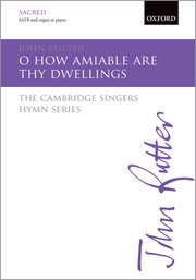Cover for 

O how amiable are thy dwellings






