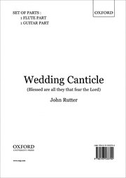 Cover for 

Wedding Canticle






