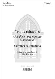 Cover for 

Tribus miraculis







