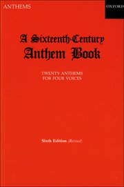 Cover for 

A Sixteenth-Century Anthem Book






