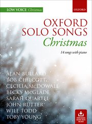 Cover for 

Oxford Solo Songs: Christmas






