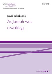 Cover for 

As Joseph was a-walking






