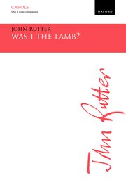 Cover for 

Was I the lamb?







