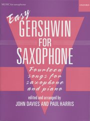 Cover for 

Easy Gershwin for Saxophone






