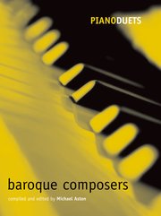 Cover for 

Piano Duets: Baroque Composers






