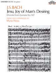 Cover for 

Jesu, Joy of Mans Desiring






