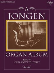 Cover for 

A Jongen Organ Album






