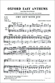 Cover for 

Cry out with joy






