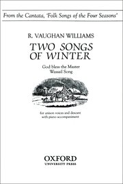 Cover for 

Two songs of winter






