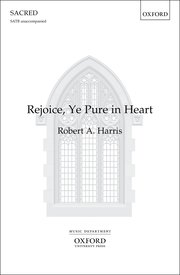 Cover for 

Rejoice, ye pure in heart






