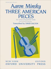 Cover for 

Three American Pieces






