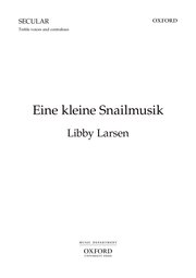 Cover for 

Eine kleine Snailmusik






