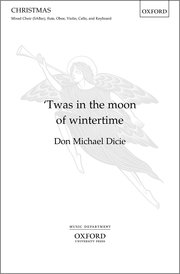Cover for 

Twas in the moon of wintertime






