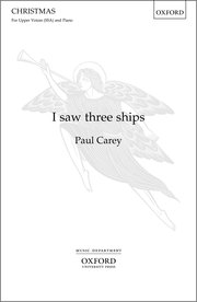 Cover for 

I saw three ships







