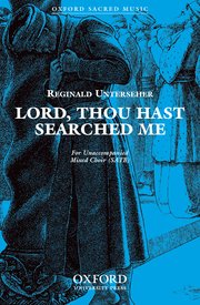 Cover for 

Lord, thou hast searched me






