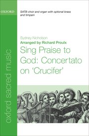 Cover for 

Sing Praise to God: Concertato on Crucifer






