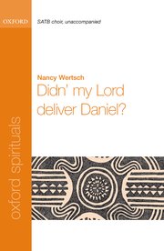 Cover for 

Didn my Lord deliver Daniel?






