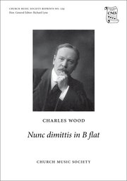 Cover for 

Nunc dimittis in B flat






