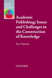 Cover for 

Academic Publishing: Issues and Challenges in the Construction of Knowledge






