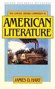 Cover for 

The Concise Oxford Companion to American Literature






