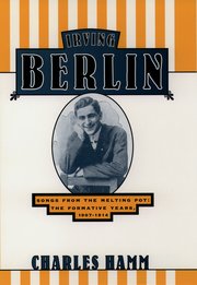 Cover for 

Irving Berlin






