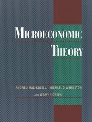 Cover for 

Microeconomic Theory






